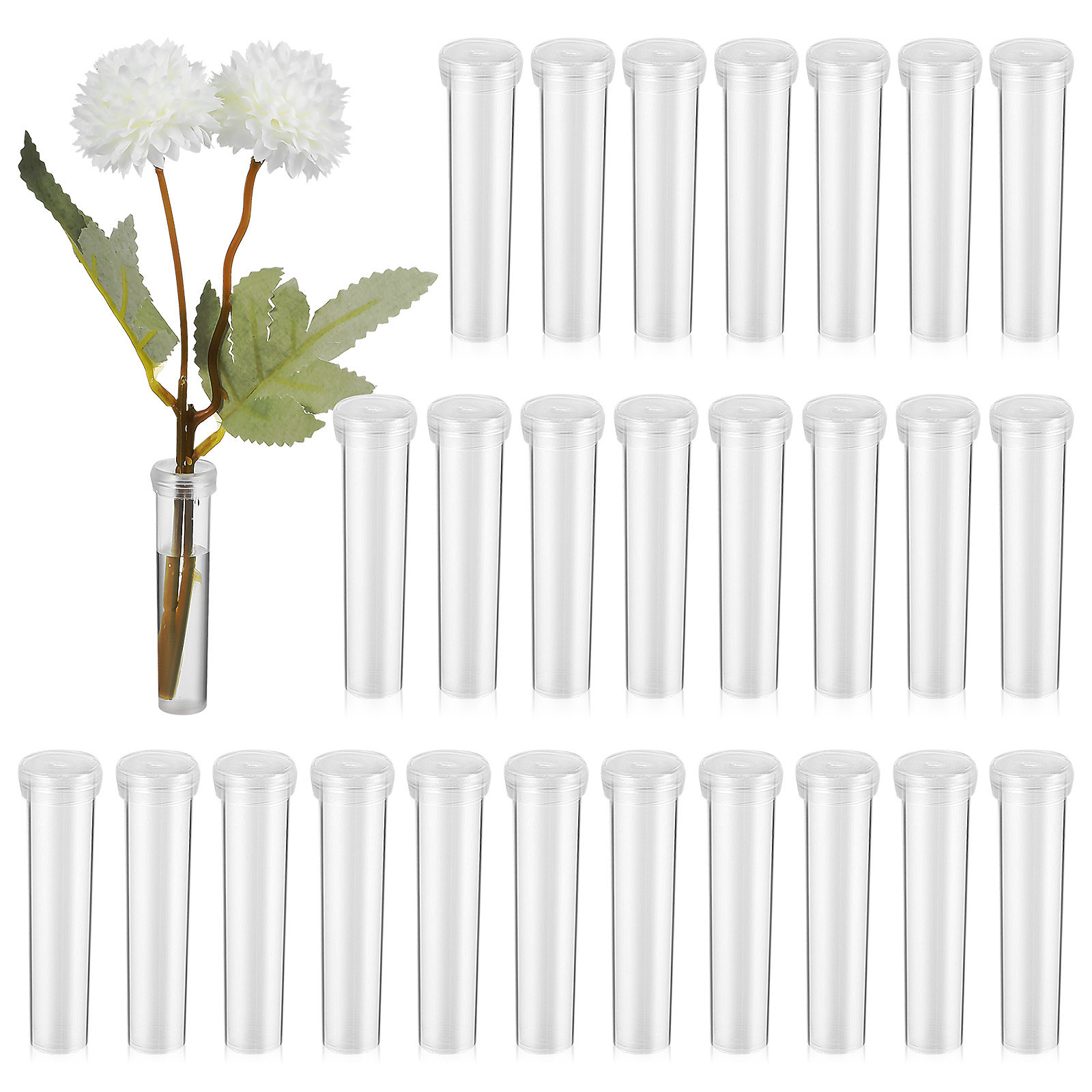 The Florist Supply - 100 Tubos de Agua para Flores,