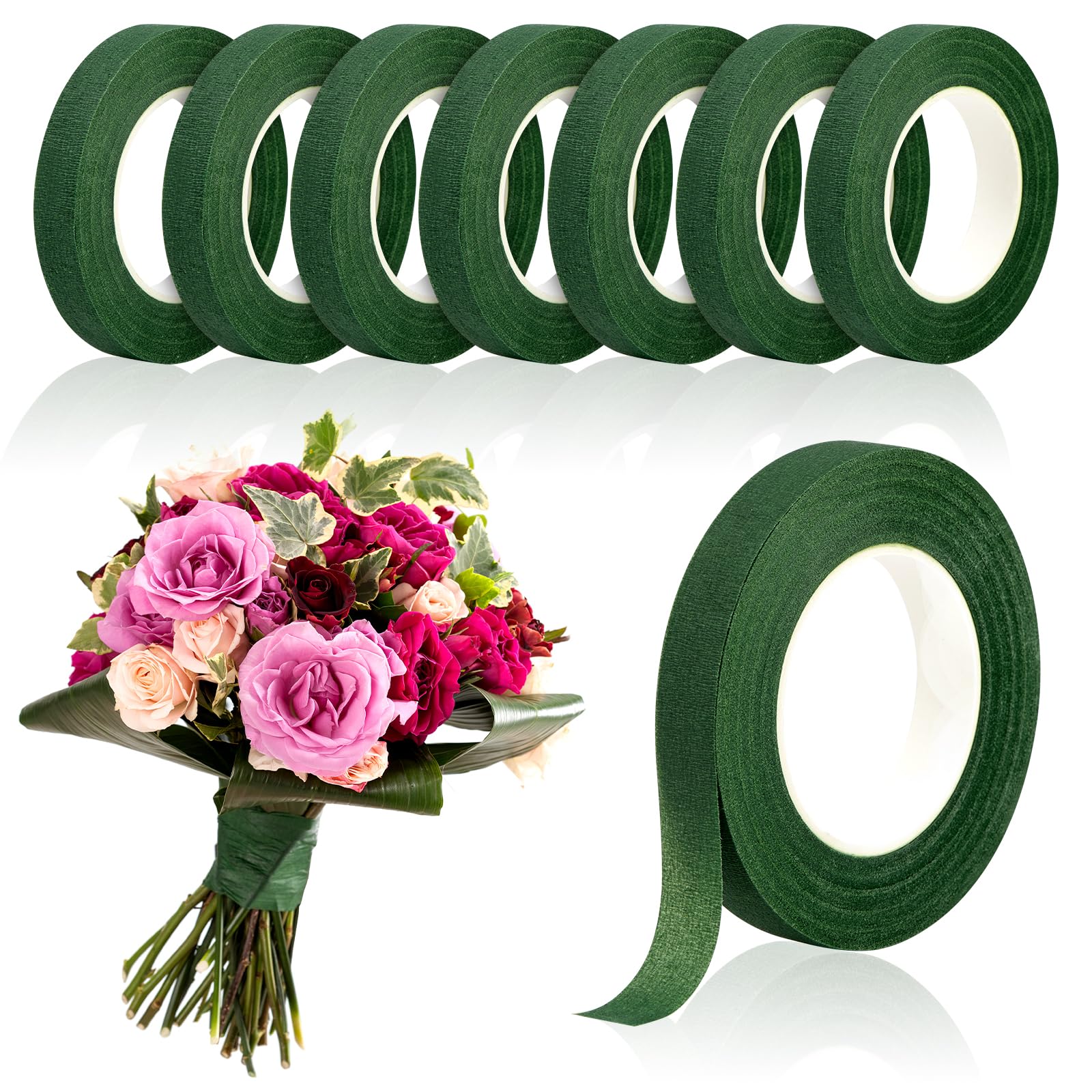 The Florist Supply - Cinta Floral Verde de 20 Yardas,