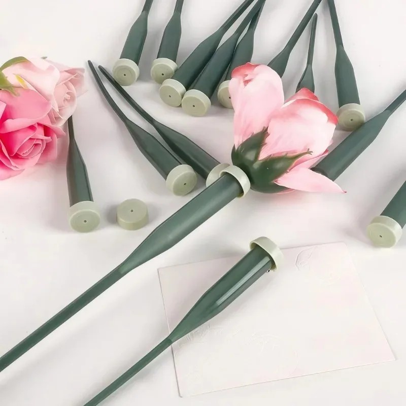 The Florist Supply - 60 tubos florales con tapas de