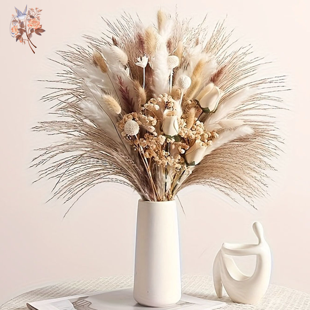 80 Piezas de Flores Secas Arti - Baby Breath Dried reseña y precio