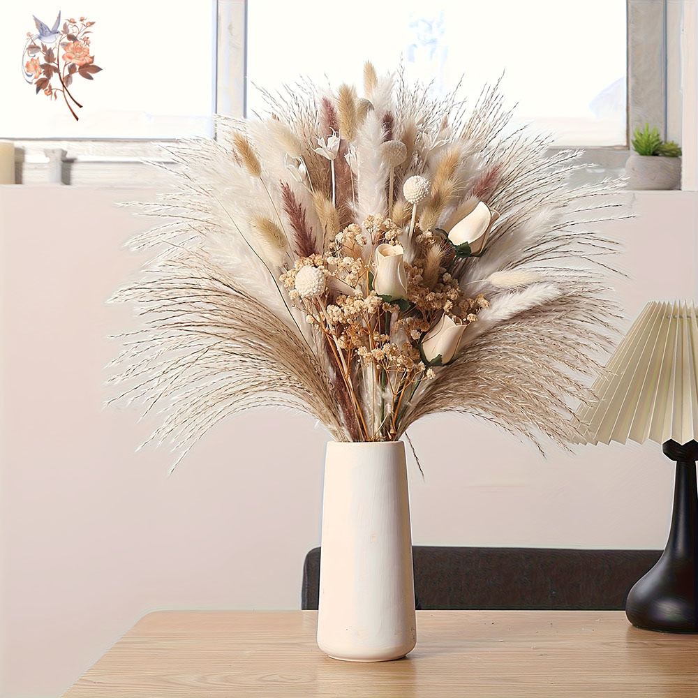 80 Piezas de Flores Secas Arti - Baby Breath Dried reseña y precio