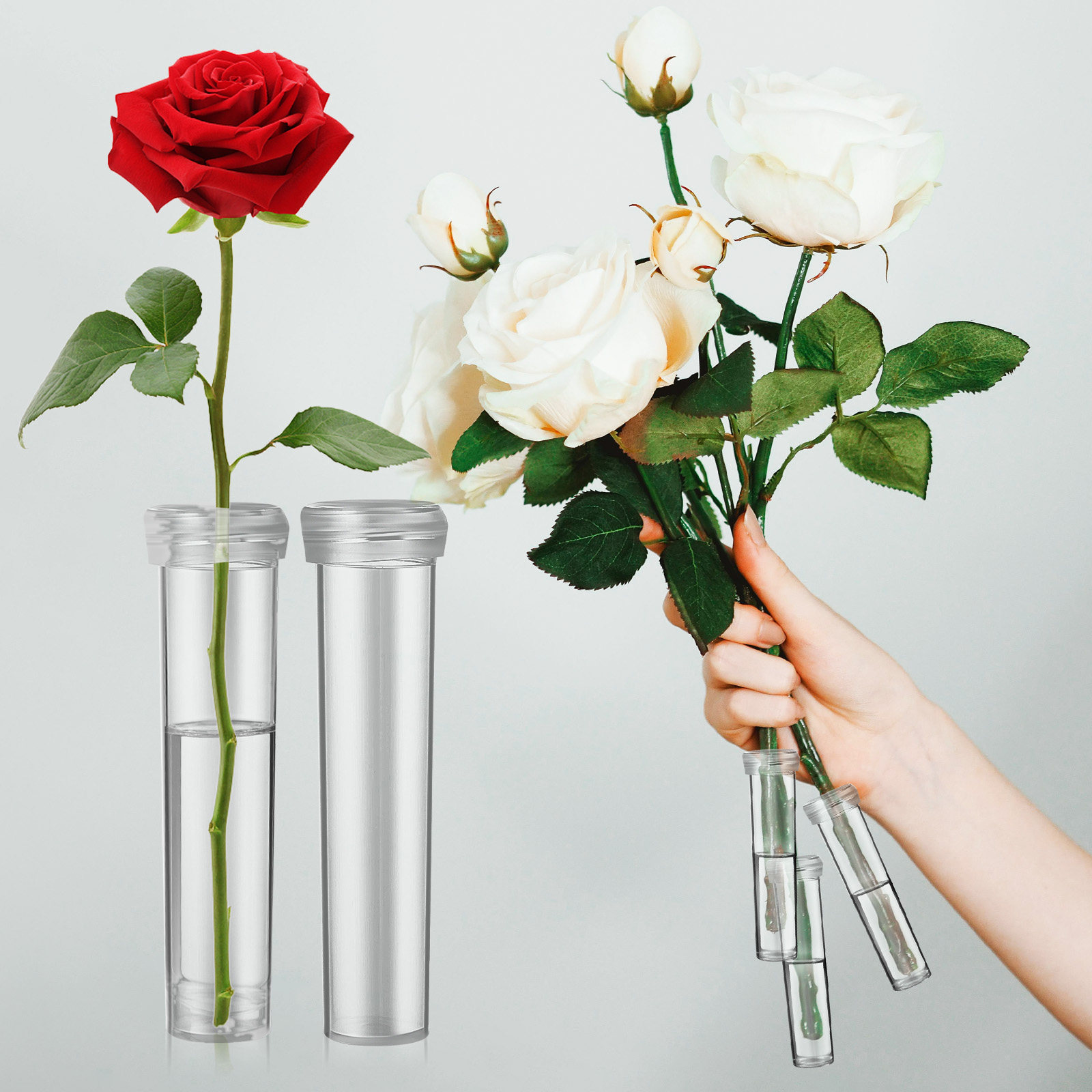 100 Tubos de Agua para Flores, - The Florist Supply reseña y precio