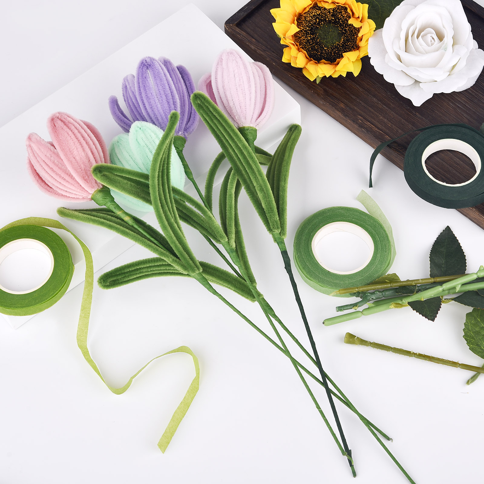 Cinta de tallo Floral de 30 ya - The Florist Supply reseña y precio
