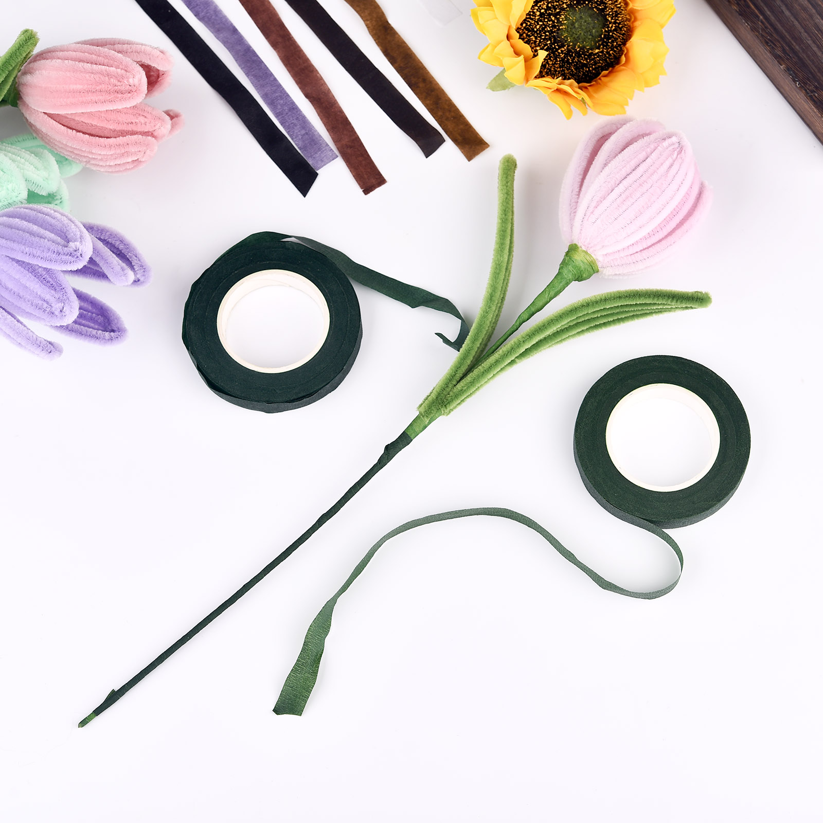 Cinta de tallo Floral de 30 ya - The Florist Supply reseña y precio