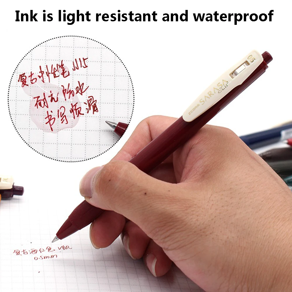 Bolígrafos de Gel de cebra jap - Zebra Pen Sarasa reseña y precio
