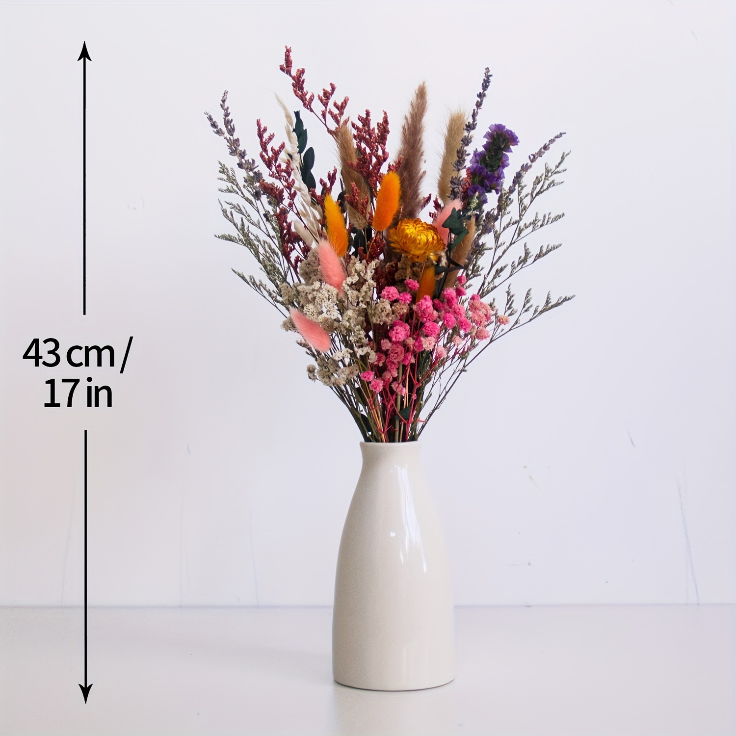 Ramo de Flores Secas Estilo IN - Baby Breath Dried reseña y precio
