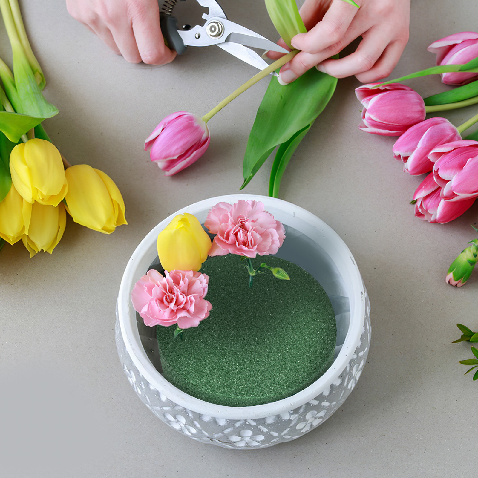 4 Piezas de Espuma Floral Abso - The Florist Supply reseña y precio