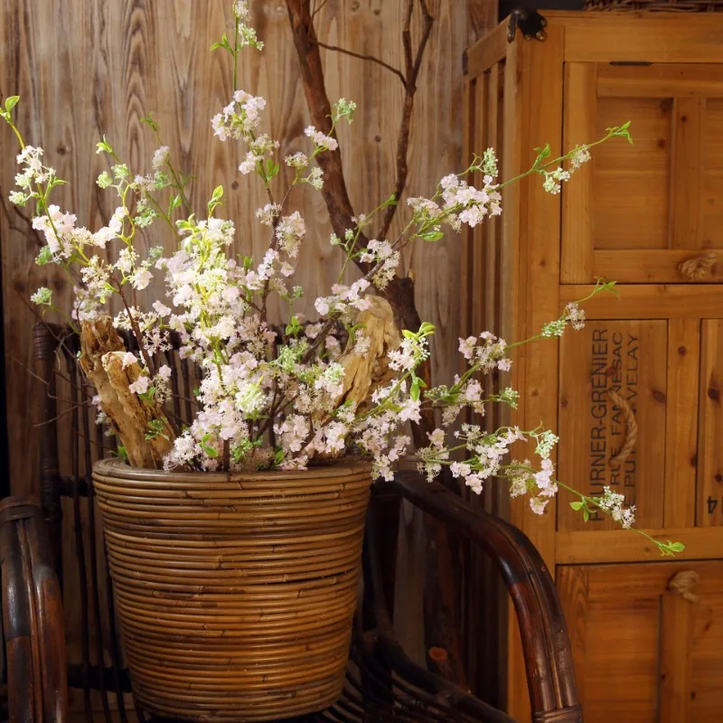 Flores artificiales de Sauce d - Baby Breath Dried reseña y precio