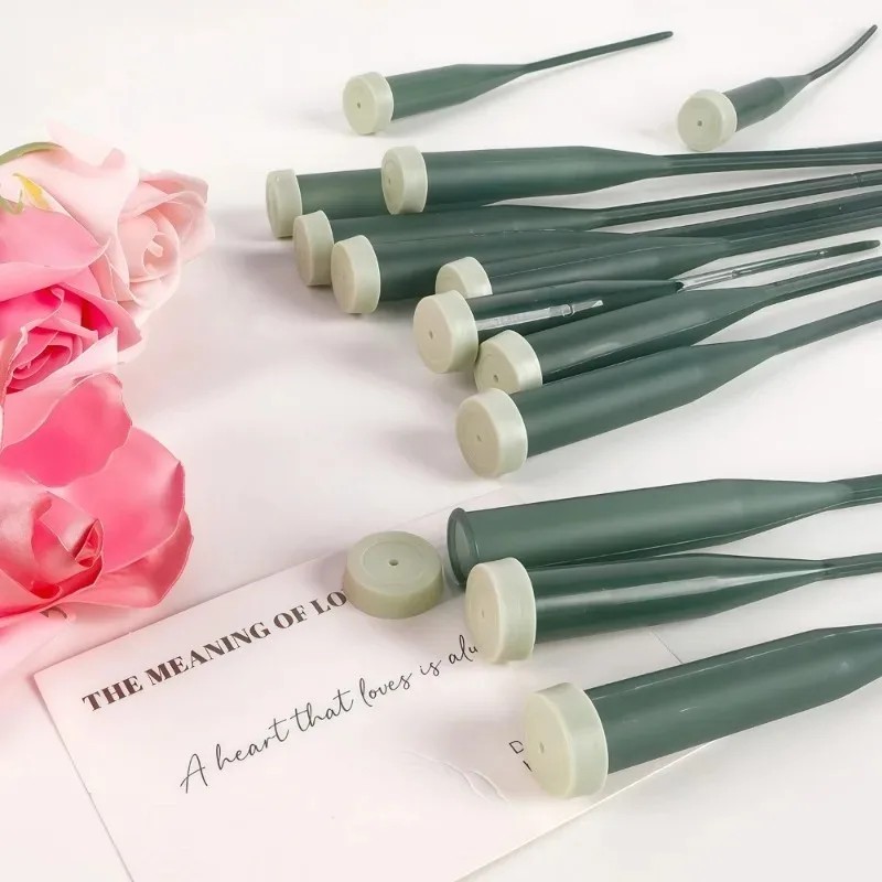 60 tubos florales con tapas de - The Florist Supply reseña y precio