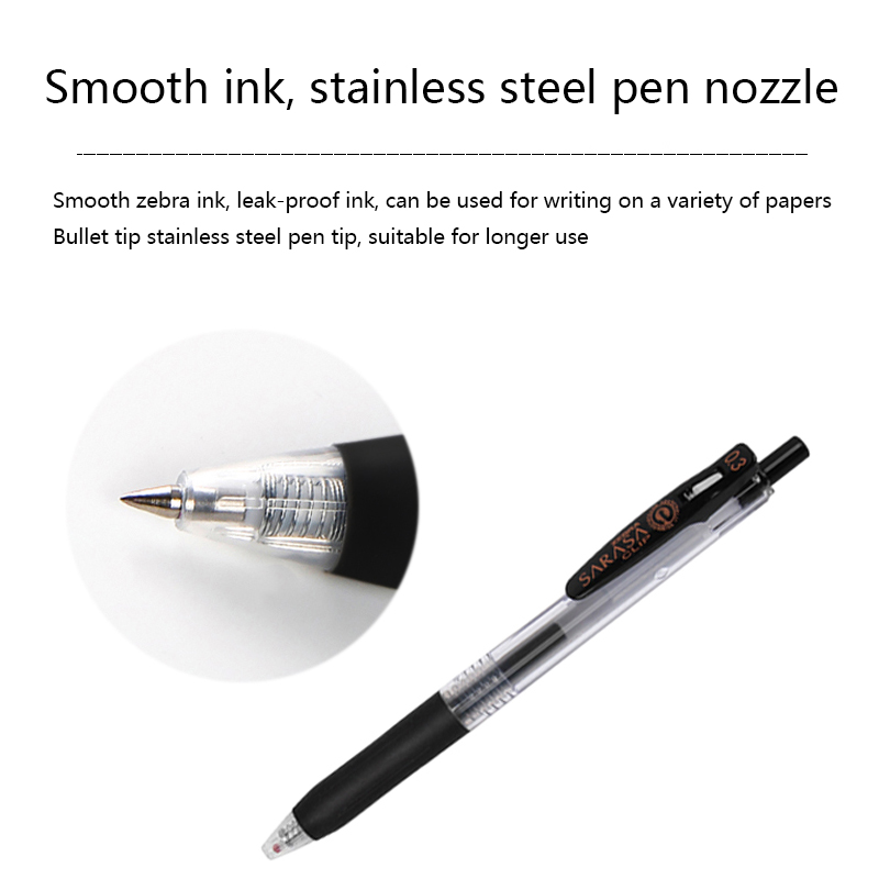 Bolígrafo de Gel Zebra SARASA  - Zebra Pen Sarasa reseña y precio